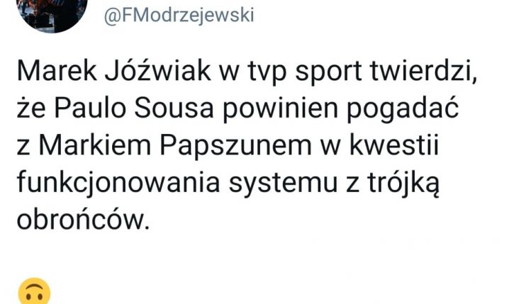 RADA Marka Jóźwiaka dla Paulo Sousy xD